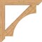 Ekena Millwork Westlake Slat Smooth Bracket, Western Red Cedar, 5 1/2"W x 48"D x 48"H BKT06X48X48WTL06SWR - alternate 4